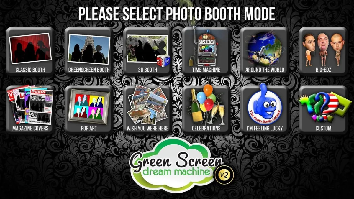 Photobooth package 2  Guestbook, fully loaded usb